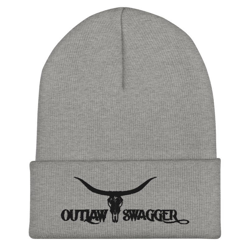 Deadwood Embroidered Beanie - Light – Outlaw Swagger Beanie