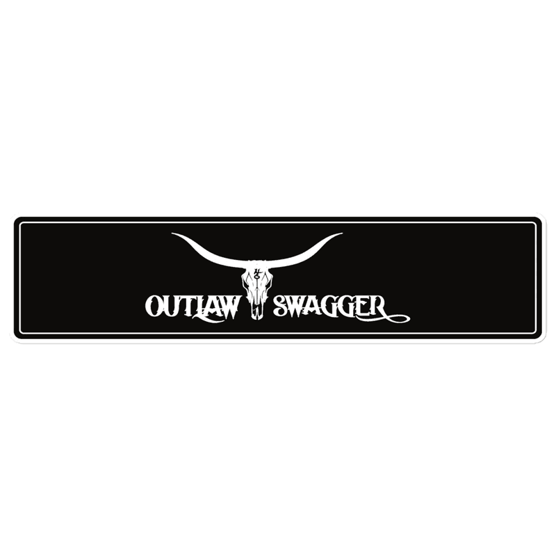 Outlaw Swagger Bumper Sticker – Outlaw Swagger Bumper Sticker