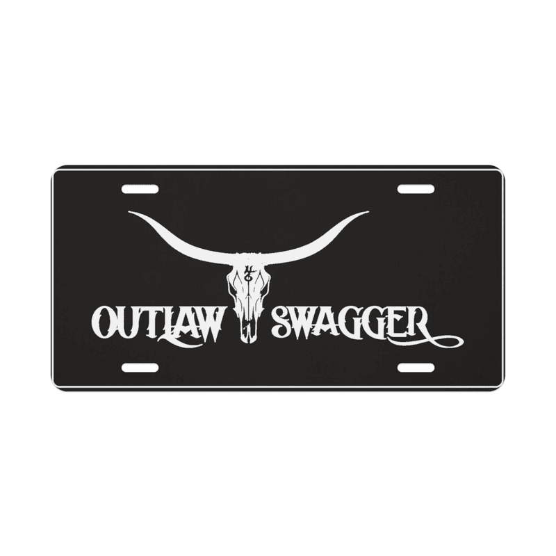 Outlaw Swagger Vanity Plate – Outlaw Swagger Vanity Plate